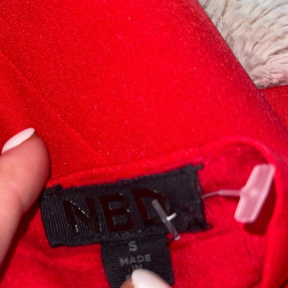 NBD Red Dress - Picture 5 of 8